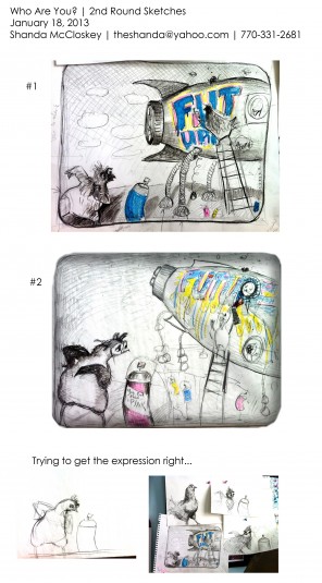 Shanda McCloskey Sketches