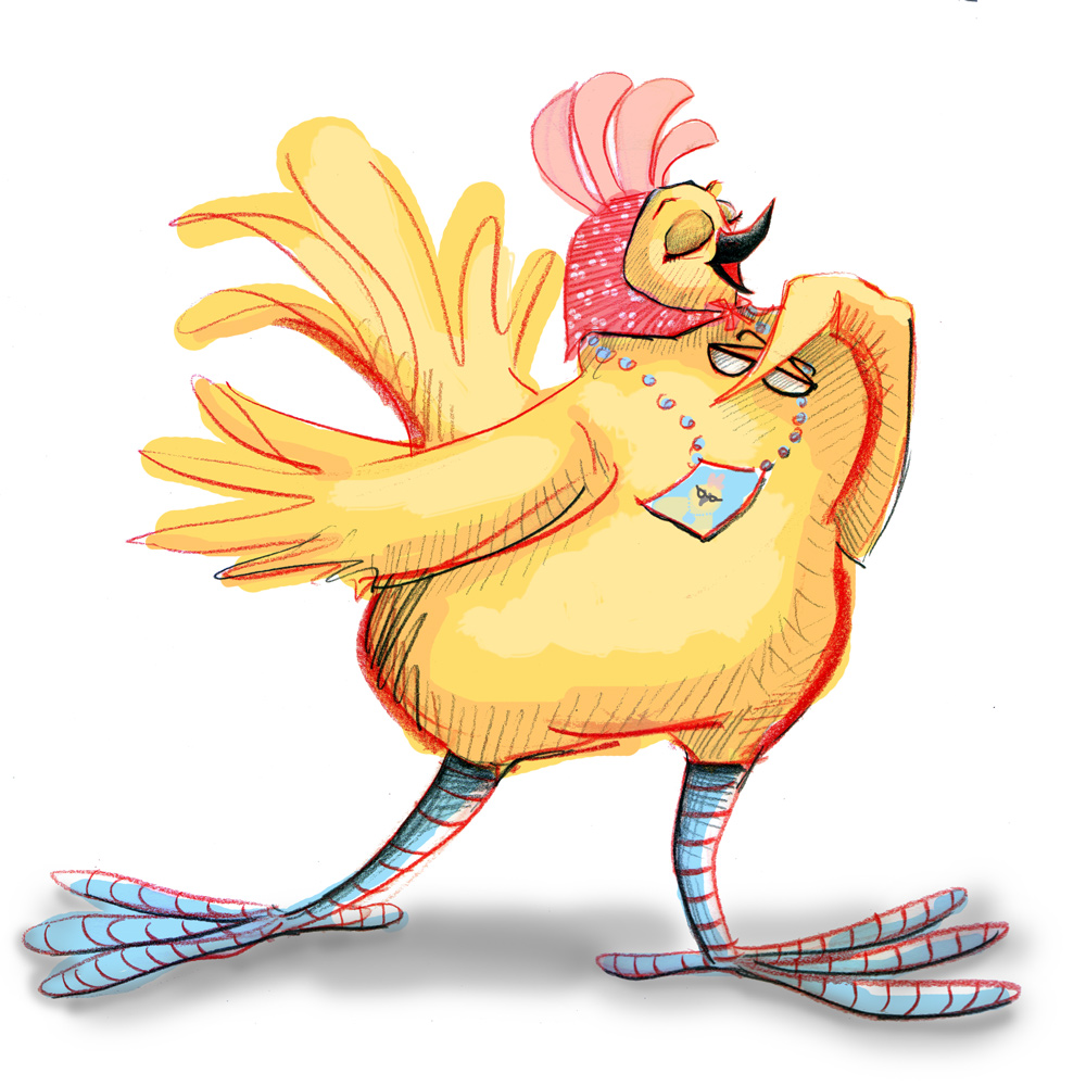 Chicken Illustration Archives Shanda Mccloskey Children S Illustrator Author