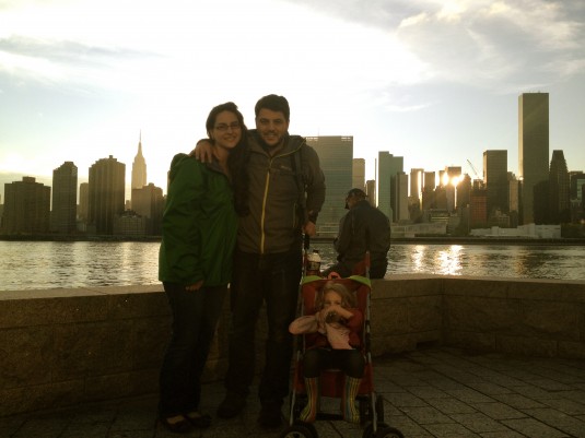 McCloskey's in front of Manhattan