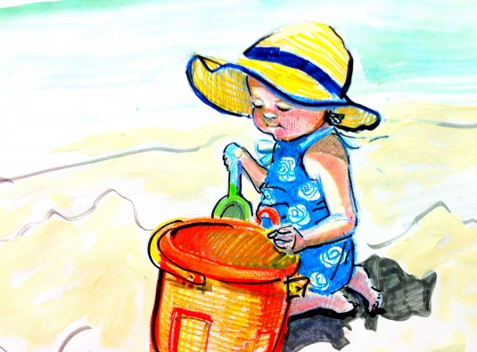 Abby on the Beach