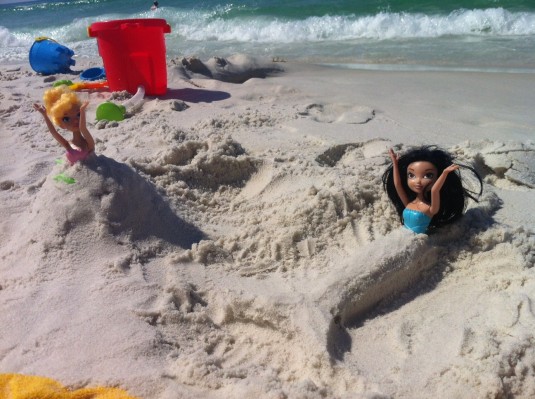 sand mermaid