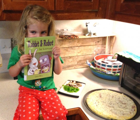"Rabbit and Robot: The Sleepover" by Cece Bell