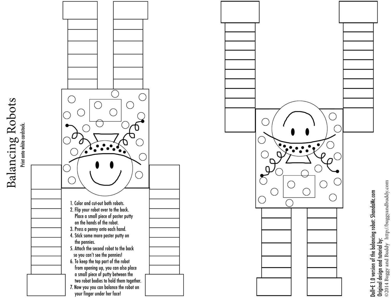 Balancing robot STEM STEAM activity