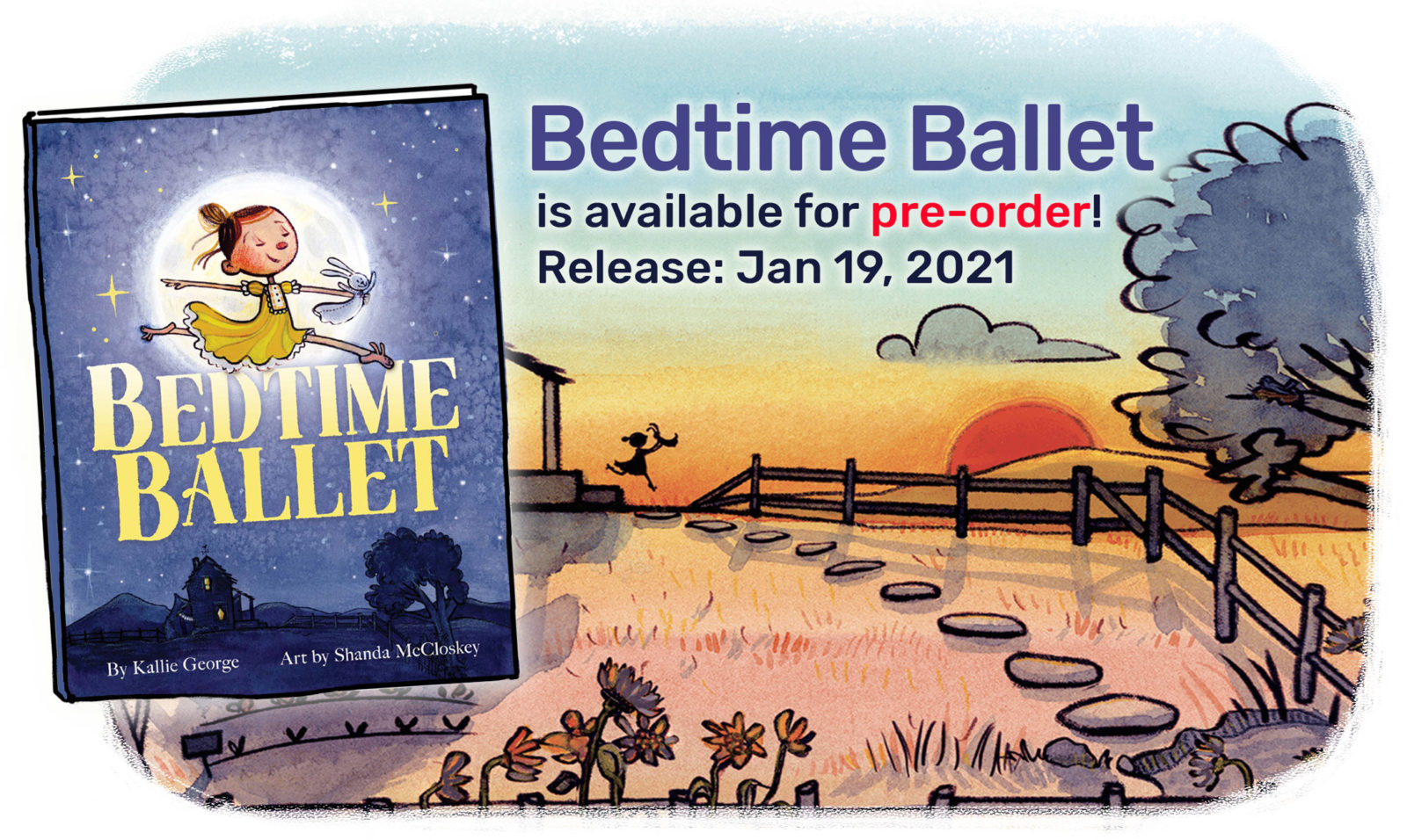 Bedtime Ballet is available for pre-order! Release: Jan 19, 2021